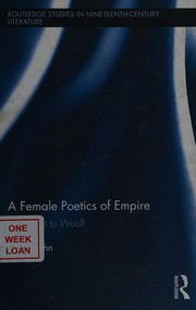 Front cover of Female Poetics of Empire by Julia Kuehn
