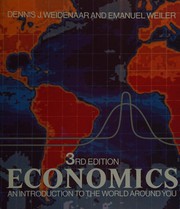 Front cover of Economics by Dennis J. Weidenaar