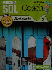 Front cover of Virginia SOL coach new gold edition by Unknown