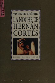 Cover of La noche de Hernán Cortés by Vicente Leñero
