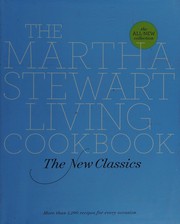 Cover of The Martha Stewart living cookbook by Martha Stewart Living Magazine