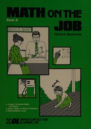 Cover of Math on the job by Richard Mackenzie