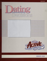 Cover of Active Bible Curriculum-Dating Decisions by Group