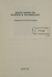 Front cover of White paper on science & technology by South Africa. Department of Arts, Culture, Science, and Technology