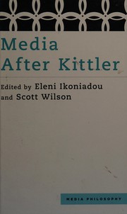 Front cover of Media after Kittler by Eleni Ikoniadou