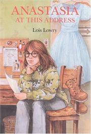 Front cover of Anastasia at This Address by Lois Lowry