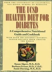 Front cover of The UCSD healthy diet for diabetes by Susan Algert