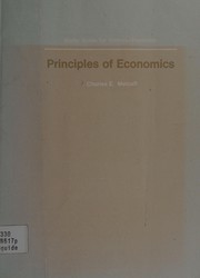 Front cover of Study guide for Nichols/Reynolds Principles of economics by Charles E. Metcalf