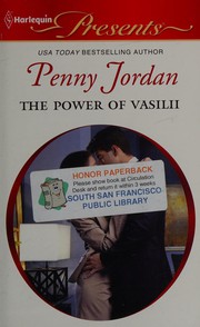 Front cover of The power of Vasilii by Penny Jordan