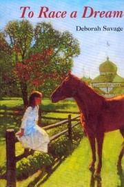 Front cover of To race a dream by Deborah Savage