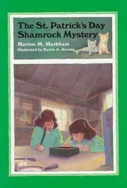 Front cover of The St. Patrick's Day shamrock mystery by Marion M. Markham