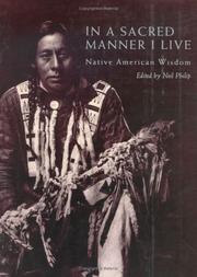 Front cover of In a Sacred Manner I Live by Neil Philip