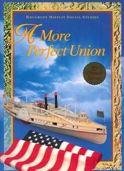 Cover of A More Perfect Union by Unknown