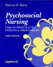 Front cover of Psychosocial Nursing by Patricia D. Barry