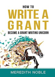 Cover of How to Write a Grant by Meredith Noble