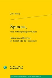 Front cover of Spinoza, une anthropologie éthique by Julie Henry