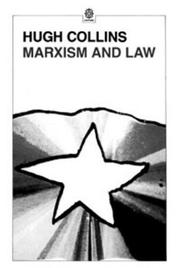 Front cover of Marxism and law by Collins, Hugh