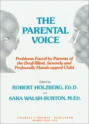 Front cover of The Parental Voice by Sara Walsh-Burton