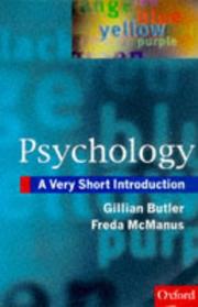 Cover of Psychology by Gillian Butler