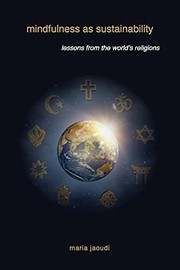Front cover of Mindfulness as Sustainability by Maria Jaoudi