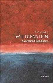 Cover of Wittgenstein by A. C. Grayling
