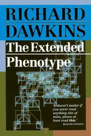 Cover of The Extended Phenotype by Richard Dawkins