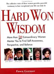 Cover of Hard Won Wisdom by Fawn Germer