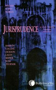 Front cover of Introduction to jurisprudence and legal theory by J. E. Penner