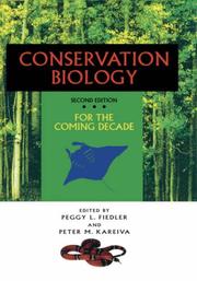 Front cover of Conservation biology by Peggy Lee Fiedler