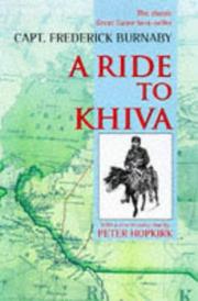 Cover of A ride to Khiva by Fred Burnaby