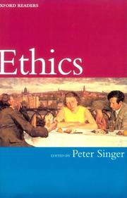 Cover of Ethics by Peter Singer