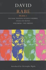 Front cover of Plays (Methuen Contemporary Dramatist) by David Rabe