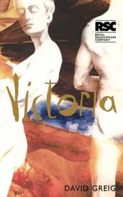 Cover of Victoria by David Greig