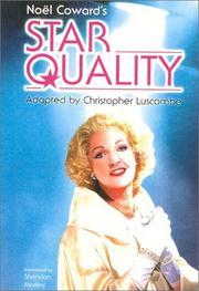 Cover of Noël Coward's Star quality by Christopher Luscombe