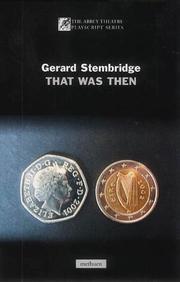 Cover of That Was Then by Gerard Stembridge