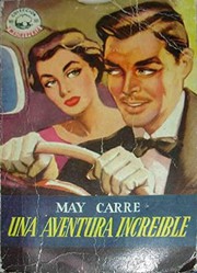 Cover of Una aventura increíble by May Carré