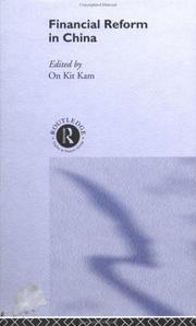Cover of Financial Reform in China by On Kit Tam