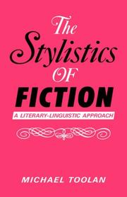 Front cover of The stylistics of fiction by Michael J. Toolan