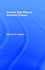 Front cover of Human sacrifice in ancient Greece by Dennis D. Hughes