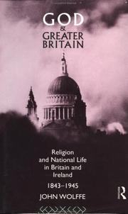 Cover of God and greater Britain by John Wolffe