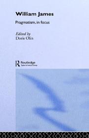 Cover of William James by William James