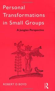 Cover of Personal transformations in small groups by Boyd, Robert D.