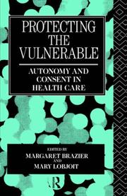 Cover of Protecting the vulnerable by Margaret Brazier