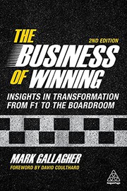 Front cover of Business of Winning by Mark Gallagher