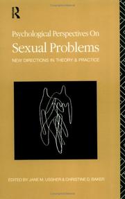 Front cover of Psychological perspectives on sexual problems by Christine D. Baker