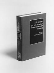 Front cover of World Encyclopedia of Contemporary Theatre by Rubin (Series E