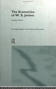 Front cover of The economics of W.S. Jevons by Sandra Peart