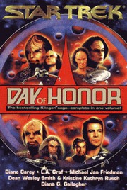 Front cover of Star Trek - Day of Honor by John J. Ordover