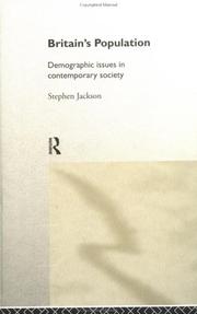 Cover of Britain's Population by Steven Jackson