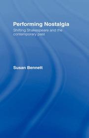Cover of Performing Nostalgia by Susan Bennett